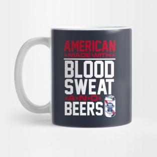 American made with blood, sweat & beers - 2.0 Mug